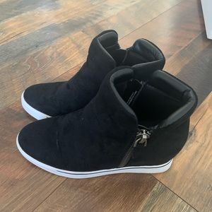 Maurices high top wedge sneakers